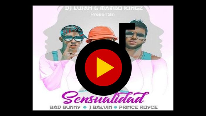 Bad Bunny Sensualidad ft Prince Royce & J Balvin